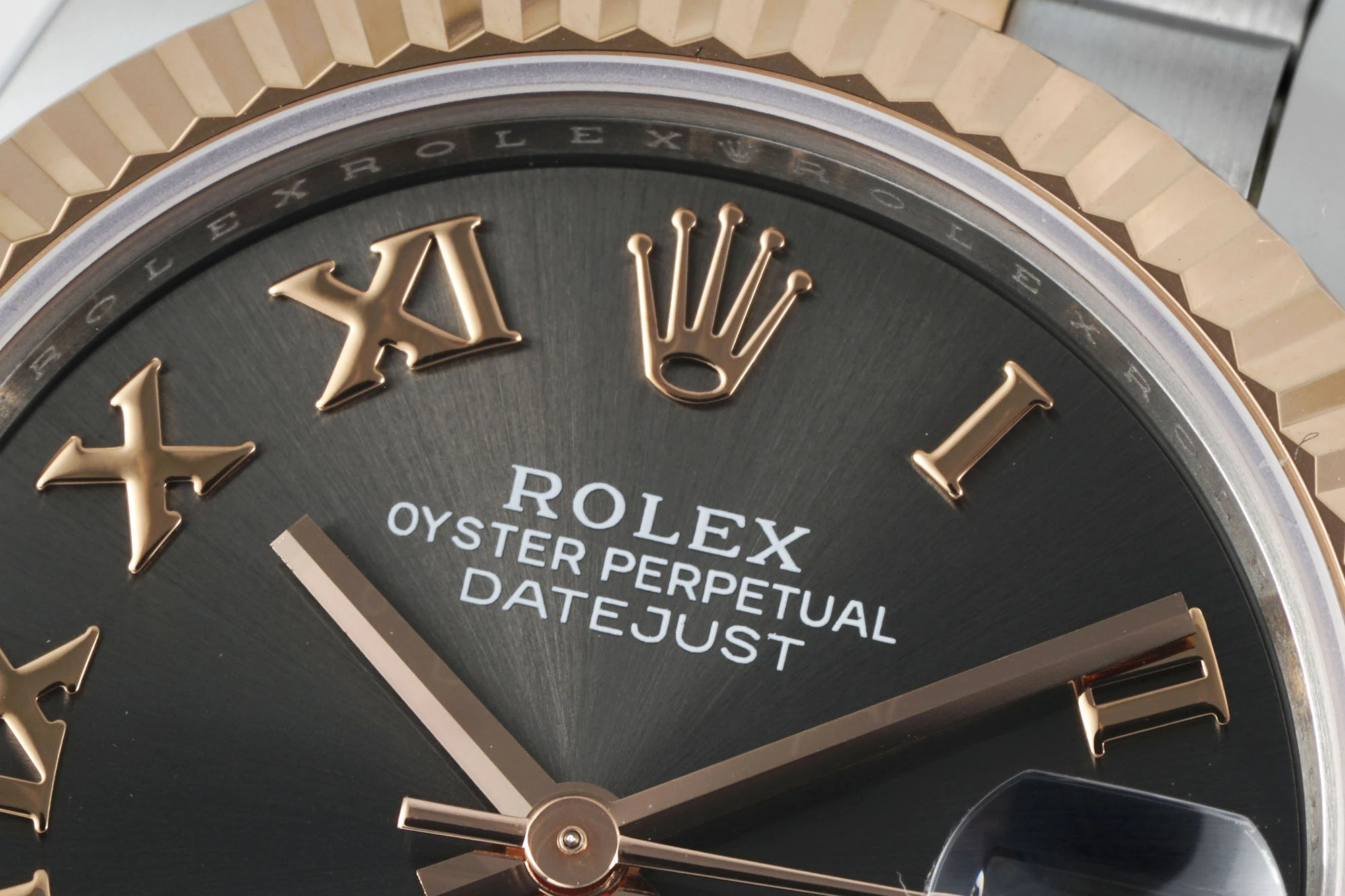 Rolex DateJust 31 278271 ARF 1:1 Best Edition 904L Steel Grey Roman Dial on SS/RG Jubilee Bracelet 22 0b7b413c6213cd5 AMO Watch