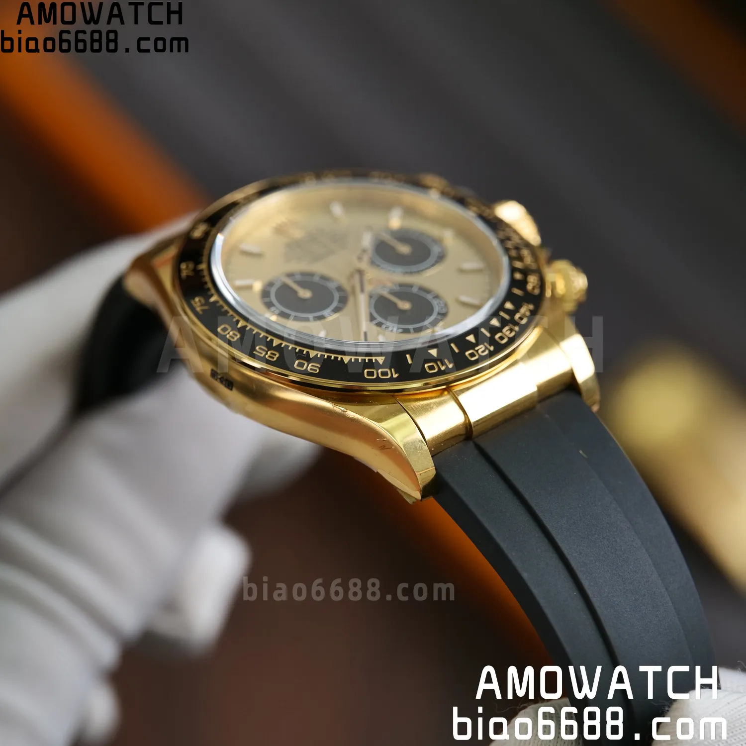 Rolex Daytona 126518 YG ARF 1:1 Best Edition YG Stick Dial on Oysterflex Strap DD4131 V2 (Weighted) 160g 67 0ce5ab2e109ec97 AMO Watch