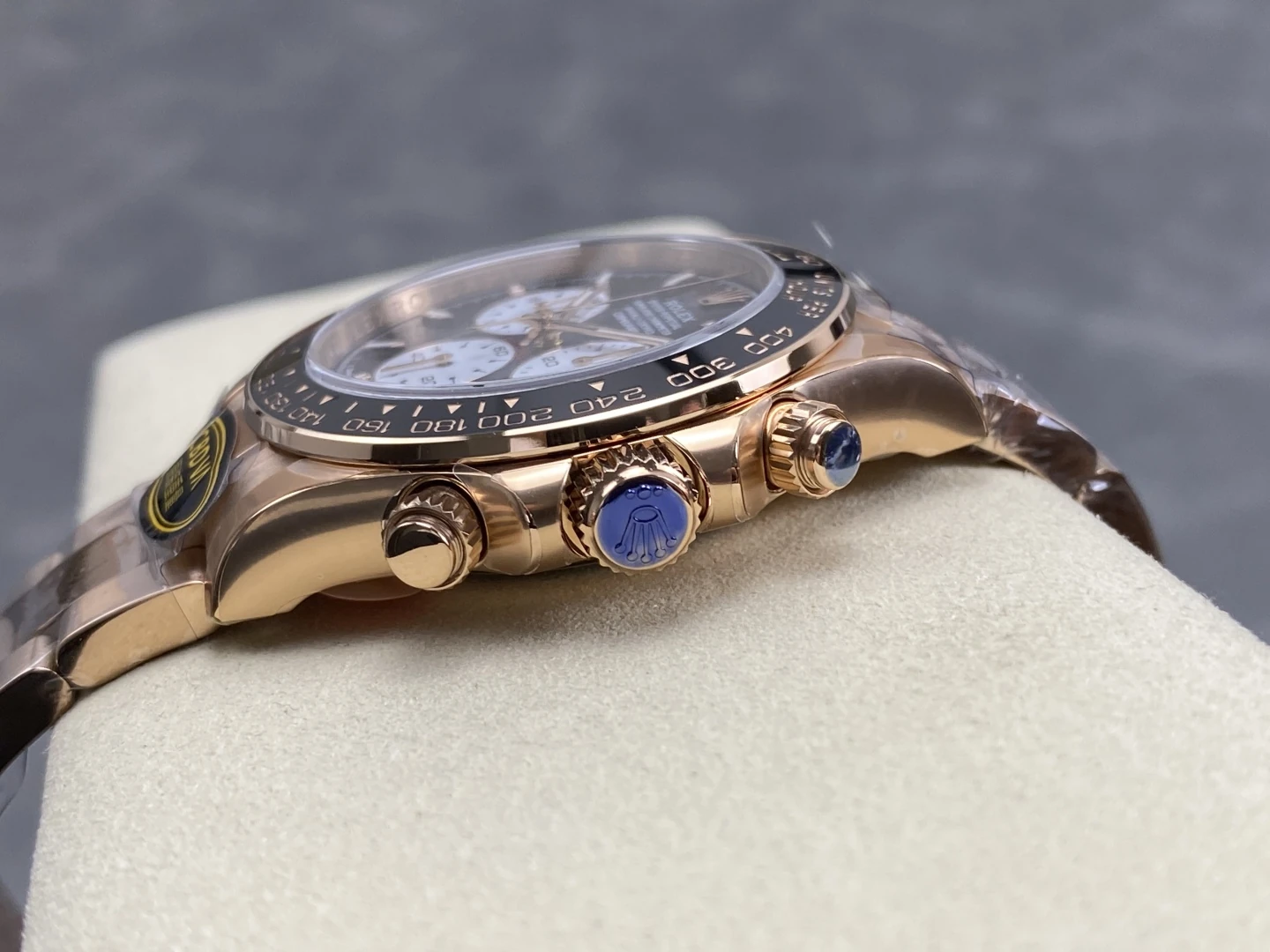 Rolex Daytona Le Mans CBF 1:1 Best Edition on RG Brcelet 4132 210g 30 0dde420d5faddba AMO Watch