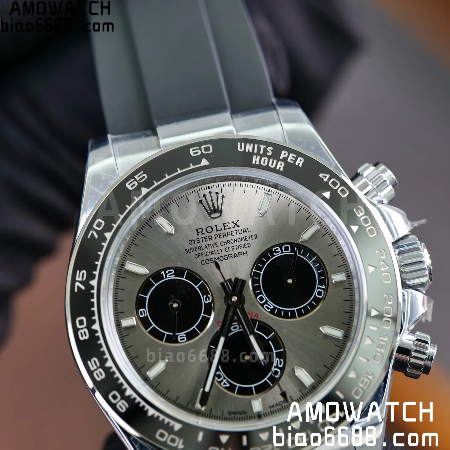 Rolex Daytona 126519 SS UFO 1:1 Best Edition RG Dial on Oysterflex Strap UF4131 (Free Sprung) 76 11e3cf3a78e6f42 阿默表行AmoWatch