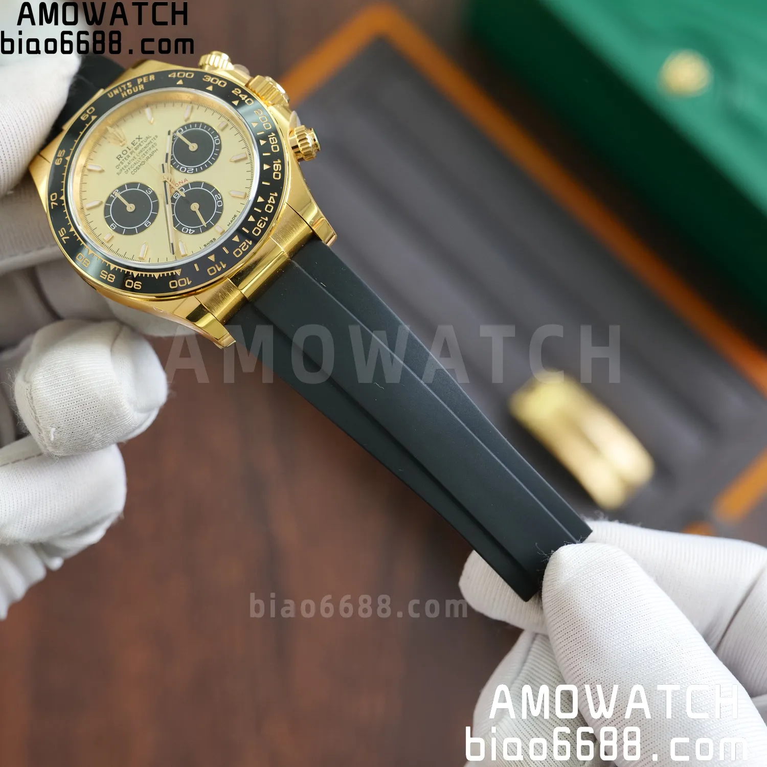 Rolex Daytona 126518 YG ARF 1:1 Best Edition YG Stick Dial on Oysterflex Strap DD4131 V2 (Weighted) 160g 63 180048f8e71fcf0 AMO Watch