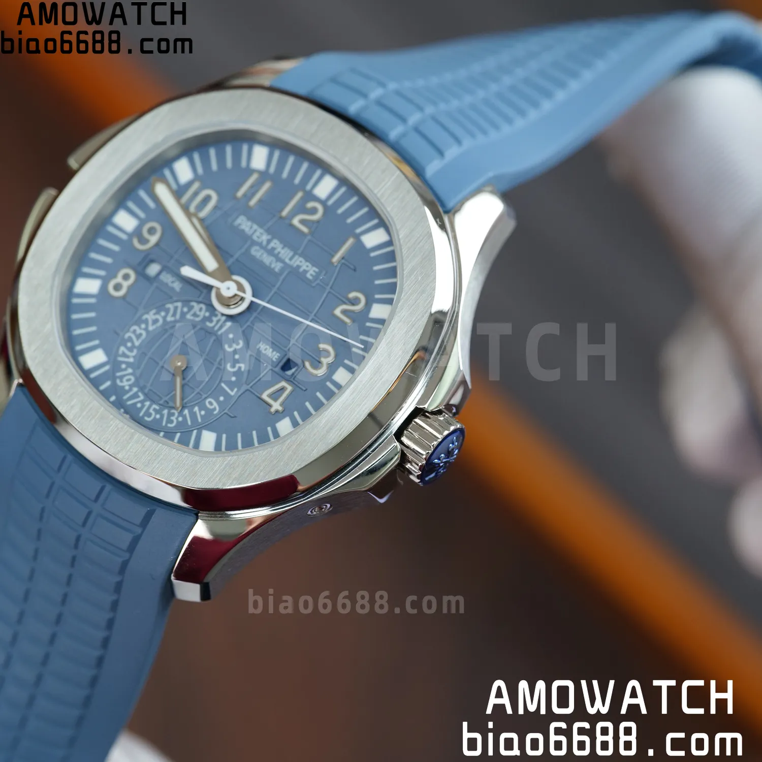 PP Aquanaut 5164G SS ZF 1:1 Best Edition Blue Dial on Blue Rubber Strap A324 72 194ccbcc148f002 AMO Watch