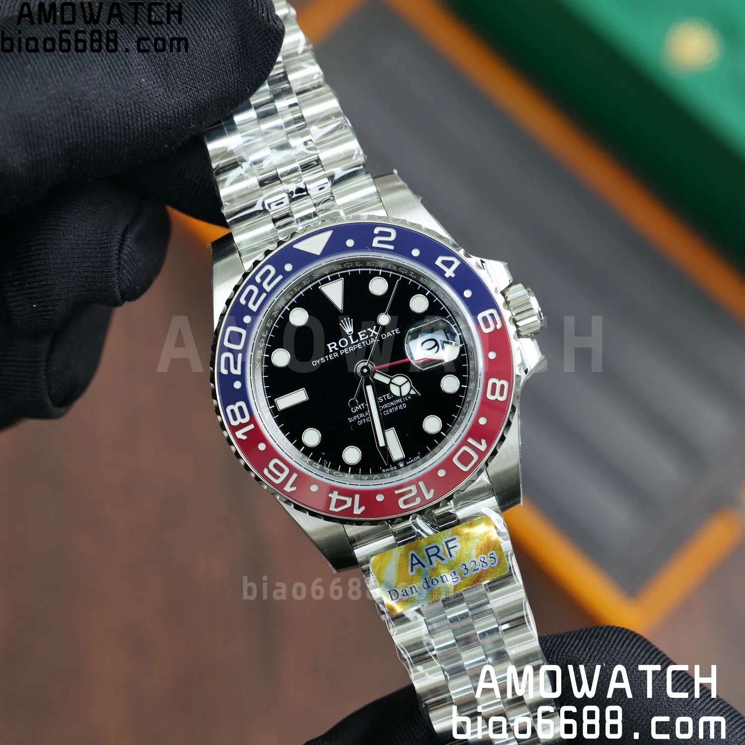 ARF厂 【V4版 】Rolex劳力士格林尼治型II系列m126710blro-0001腕表(可乐圈) V5 63 1ab63dc86e80ab6 阿默表行AmoWatch