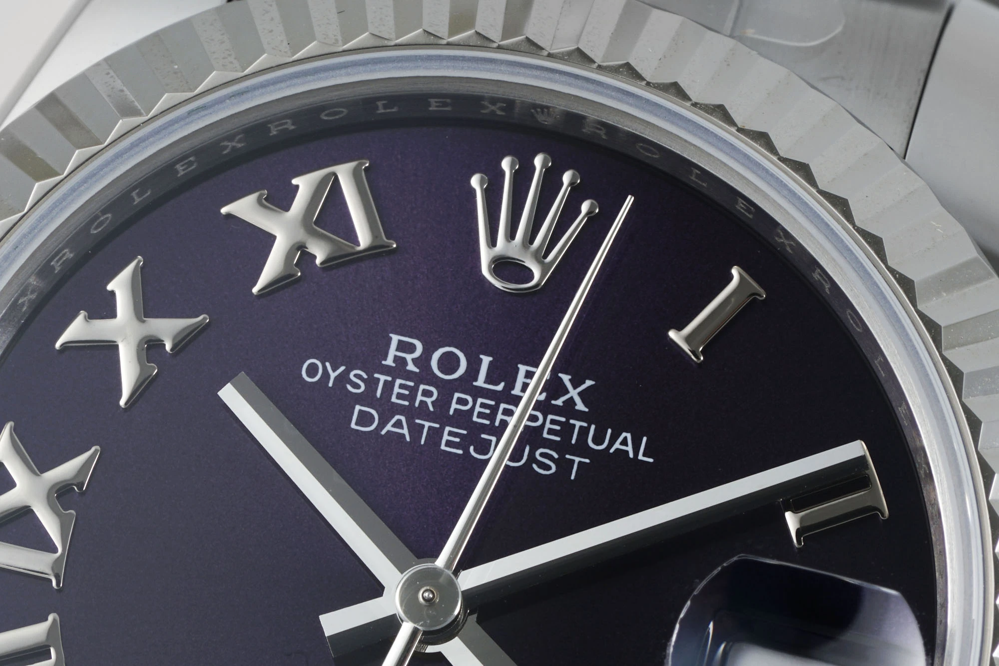 Rolex DateJust 31 278274 ARF 1:1 Best Edition 904L Steel Purple Roman Dial on SS Oyster Bracelet 23 1b74c8cb7717177 AMO Watch