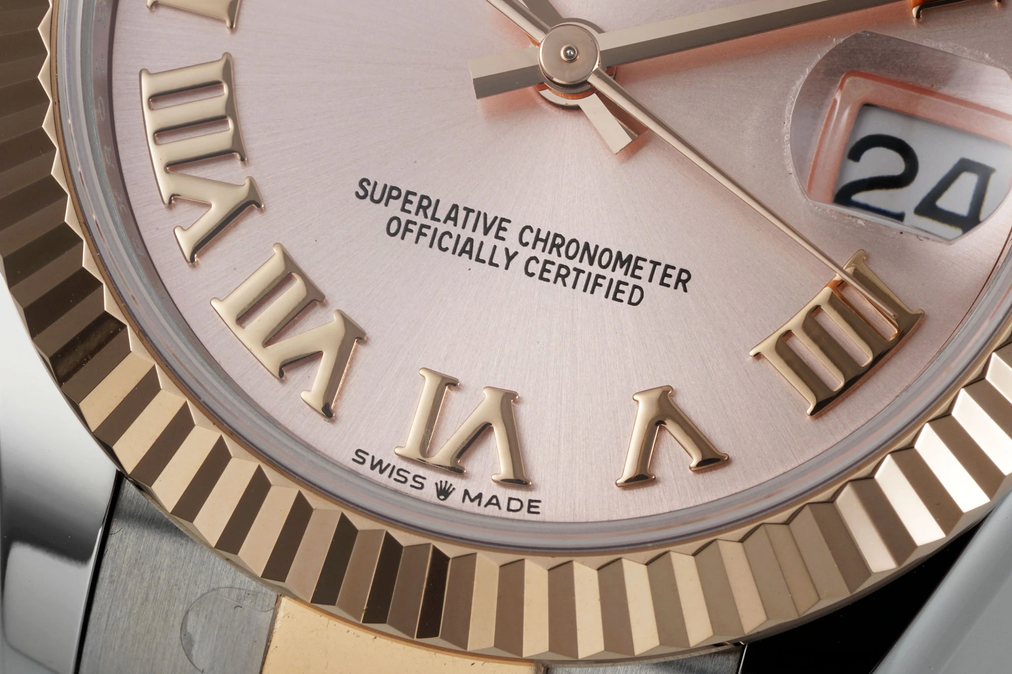 Rolex DateJust 31 278271 ARF 1:1 Best Edition 904L Steel Pink Roman Dial on SS/RG Oyster Bracelet 20 228b803a2307298 AMO Watch