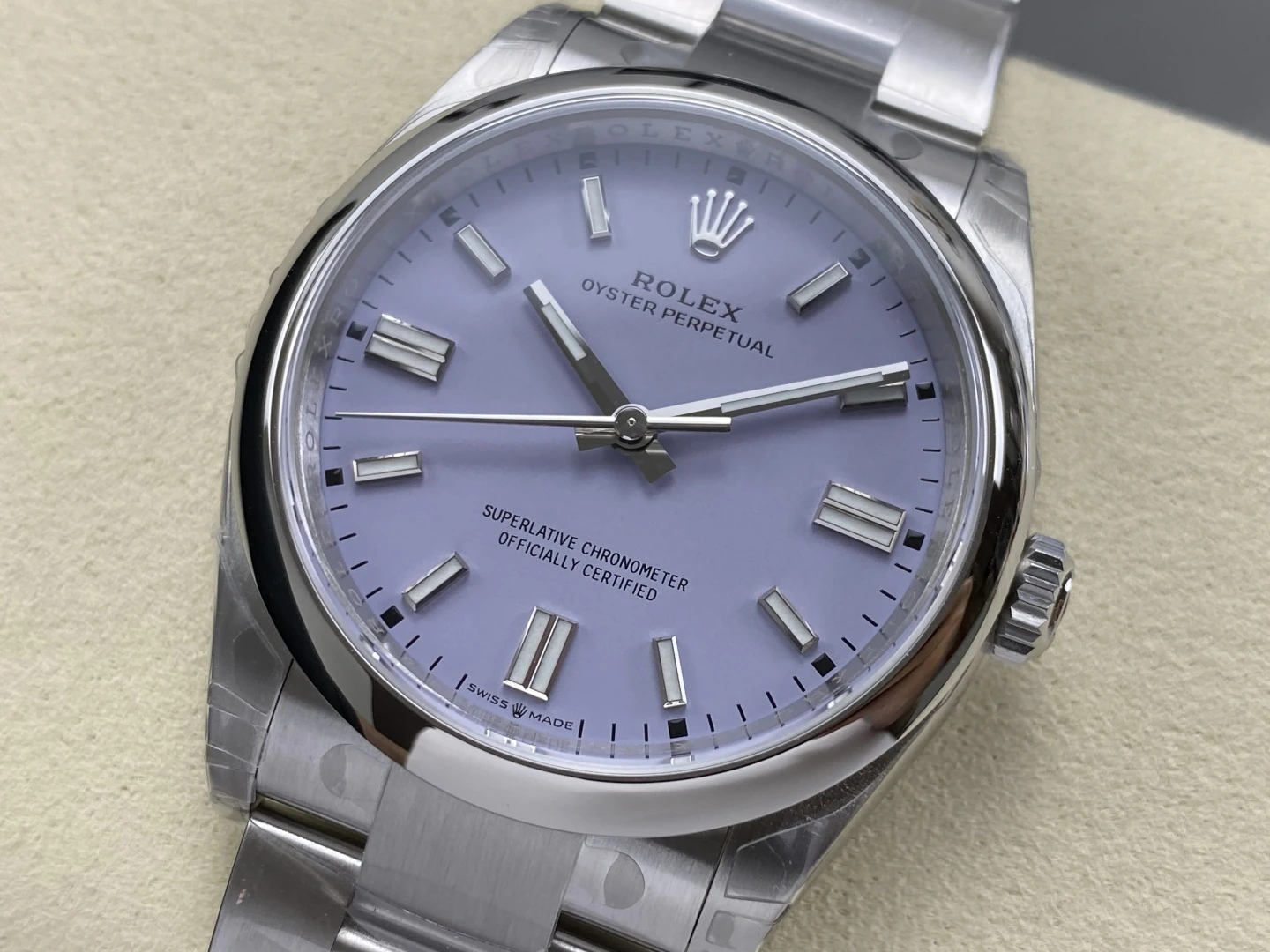 Rolex Oyster Perpetual 126000 36mm VSF 1:1 Best Edition 904L Steel Purple Dial on SS Bracelet 27 2314a1eb8ec942b AMO Watch