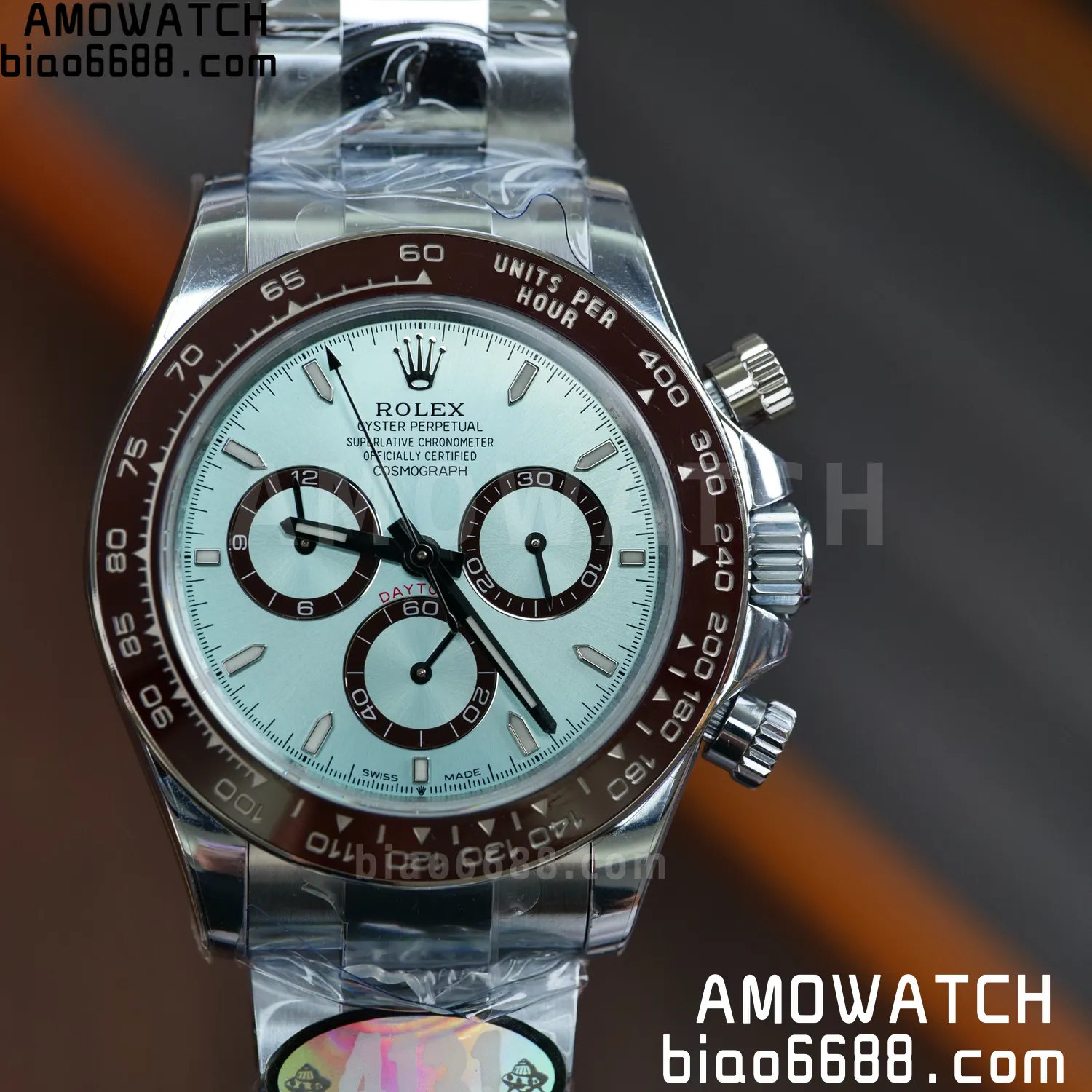 Rolex Daytona 126506 UFO 1:1 Best Edition Ice Blue Dial on SS Braclet UF4131 (Free Sprung)172g 89 236139687272531 AMO Watch