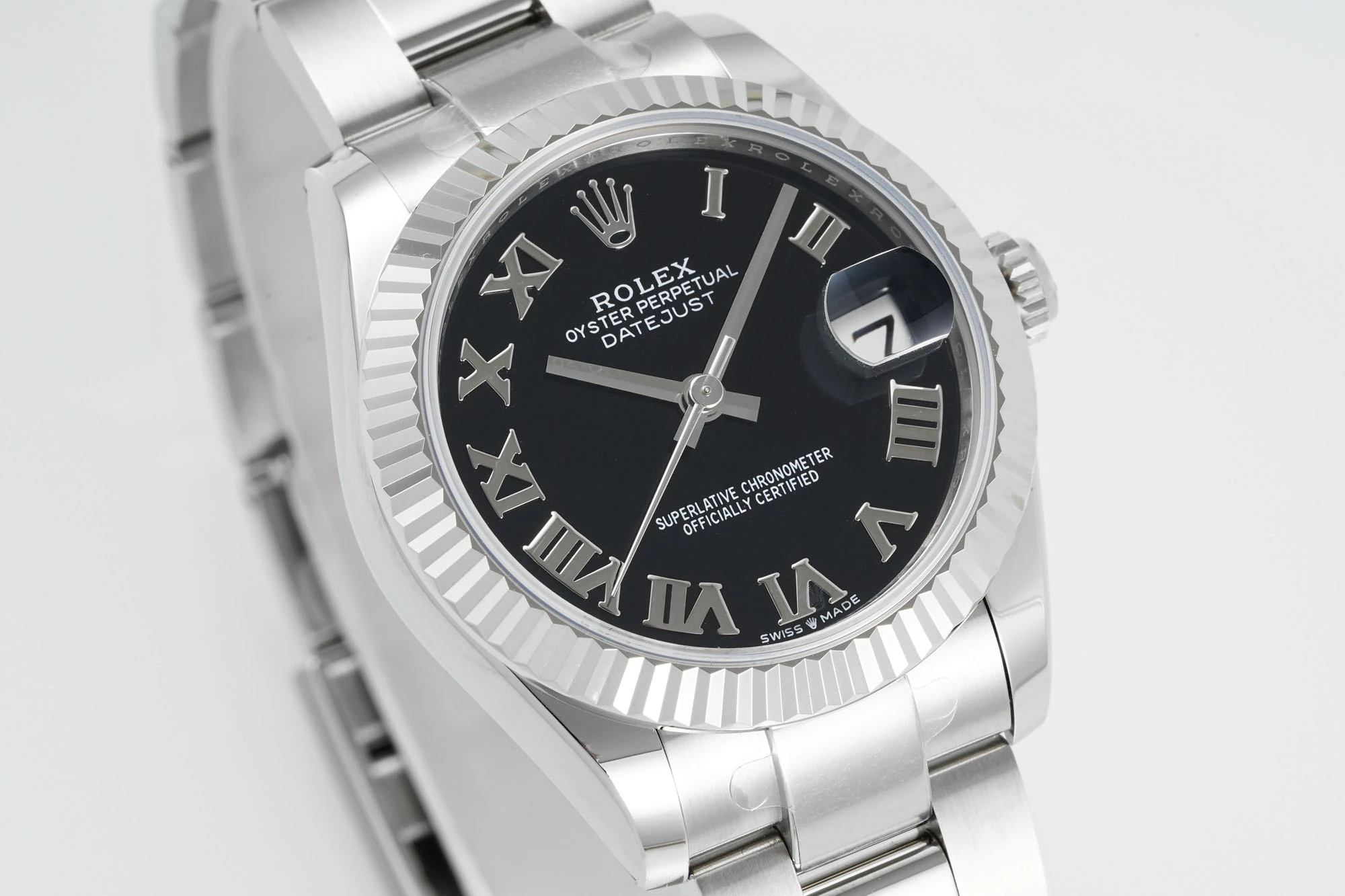 Rolex DateJust 31 278274 ARF 1:1 Best Edition 904L Steel Black Roman Dial on SS Oyster Bracelet 21 2450af1a8b6af94 AMO Watch