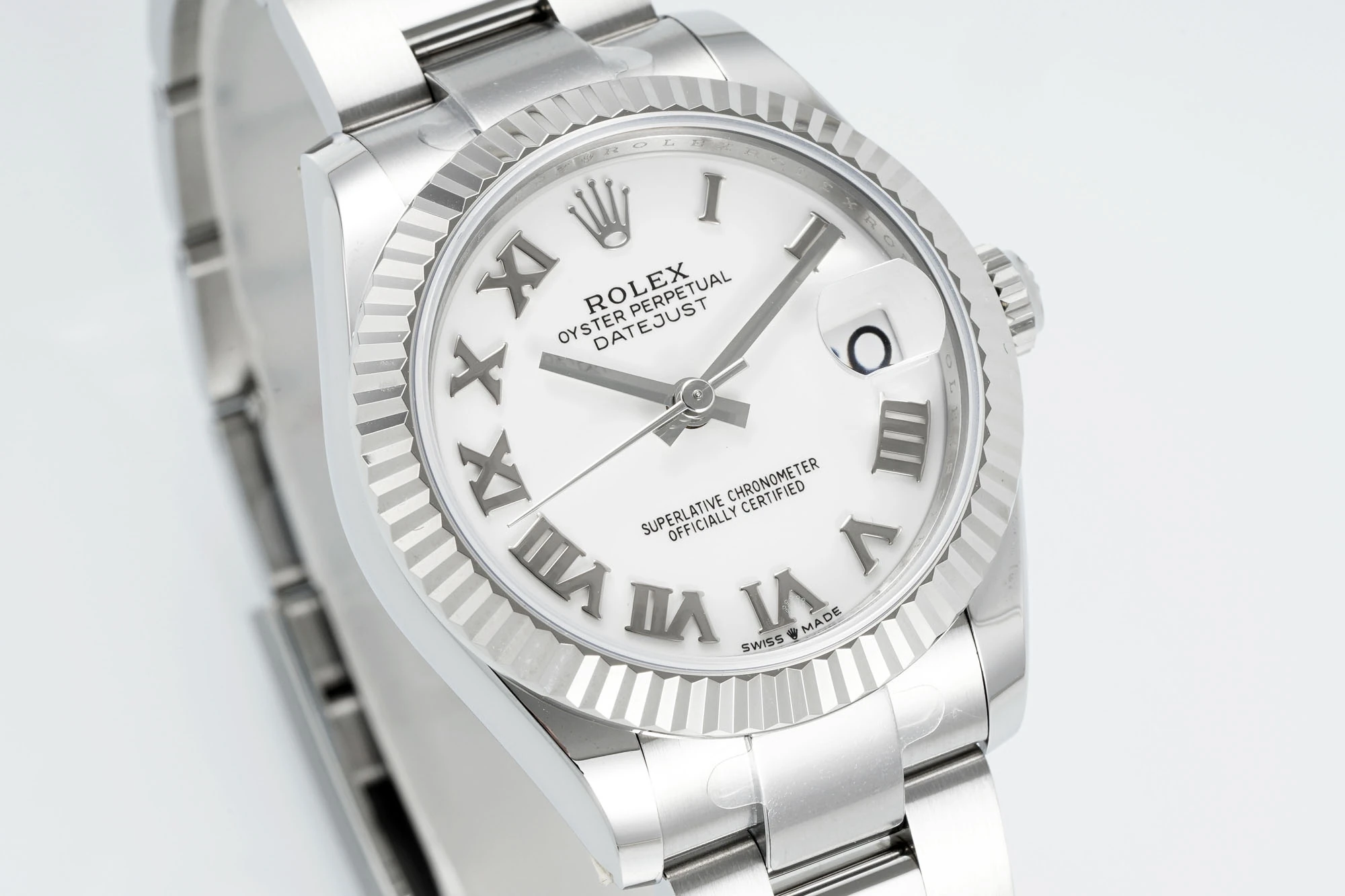Rolex DateJust 31 278274 ARF 1:1 Best Edition 904L Steel White Roman Dial on SS Oyster Bracelet 21 2501c035fa4e10e AMO Watch