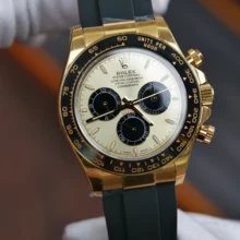 Rolex Daytona 126518 YG UFO 1:1 Best Edition YG Stick Dial on Oysterflex Strap UF4131 (Free Sprung)