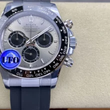 Rolex Daytona 126519 SS UFO 1:1 Best Edition RG Dial on Oysterflex Strap UF4131 (Free Sprung)