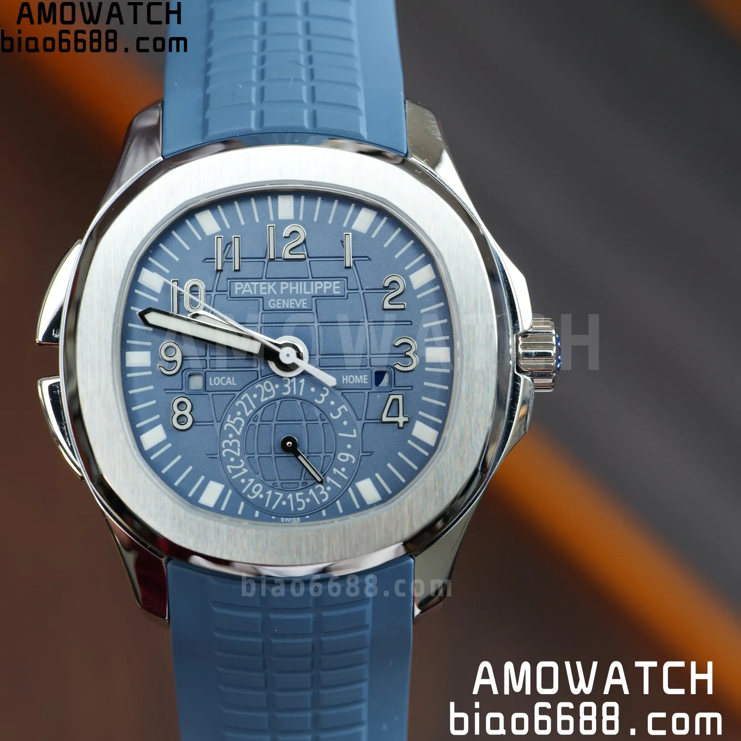 PP Aquanaut 5164G SS ZF 1:1 Best Edition Blue Dial on Blue Rubber Strap A324 68 2a1121ce59fcc9b AMO Watch