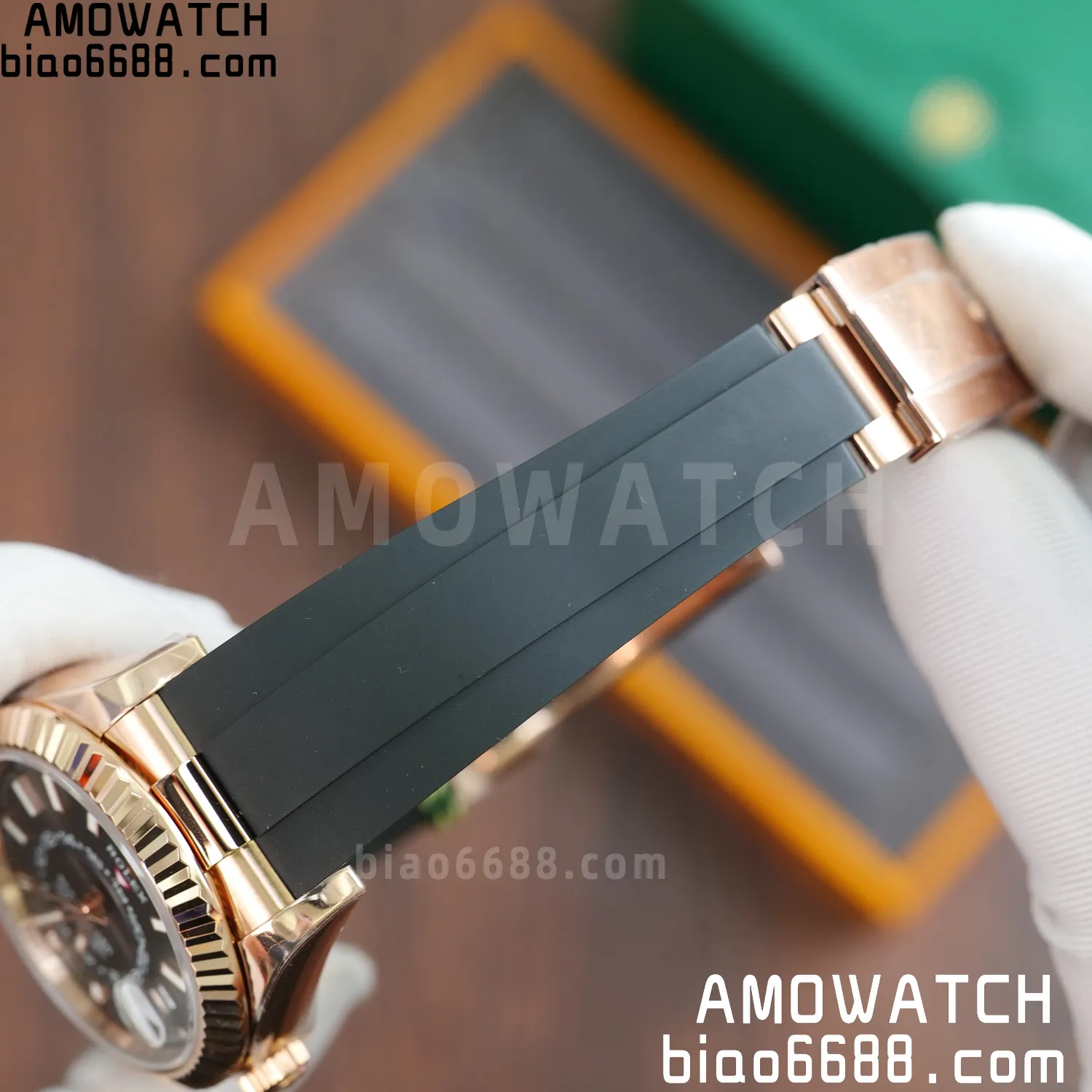 Rolex Sky-Dweller 336238 YG ZF 1:1 Best Edition Mint Gray Dial Asian 2824(Gain Weight)187g 58 2cfb496ea93e1d0 AMO Watch