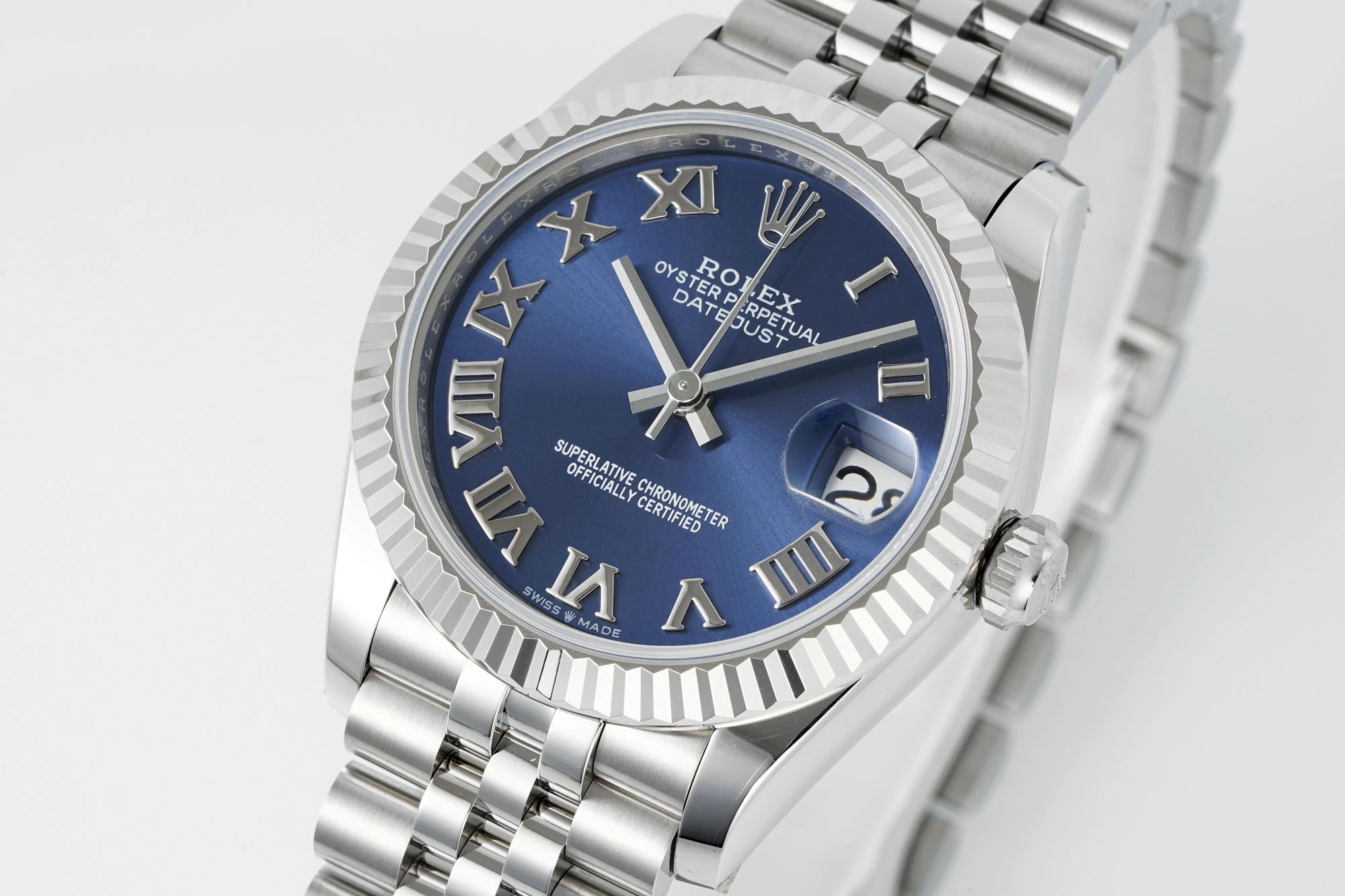 Rolex DateJust 31 278274 ARF 1:1 Best Edition 904L Steel Blue Roman Dial on SS Jubilee Bracelet 20 2faf45b7e8882b7 AMO Watch