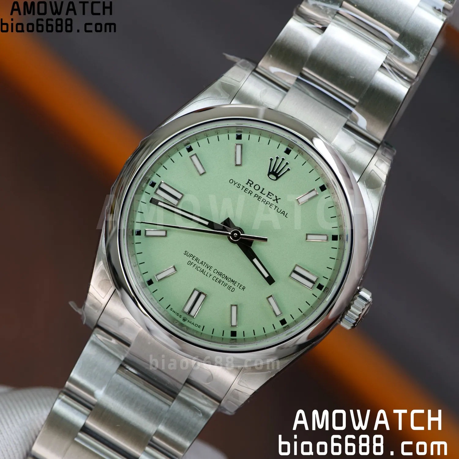 Rolex Oyster Perpetual 126000 36mm VSF 1:1 Best Edition 904L Steel Vanilla Green Dial on SS Bracelet 76 2fbcf128e2d6b79 AMO Watch