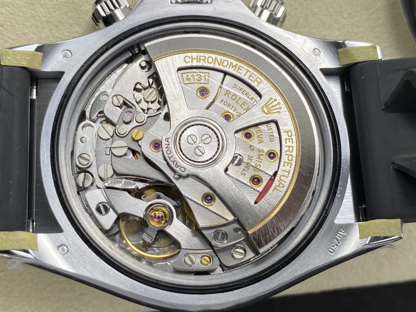 Rolex Daytona 126519 SS UFO 1:1 Best Edition RG Dial on Oysterflex Strap UF4131 (Free Sprung) 39 35d7b64c0f361c2 AMO Watch