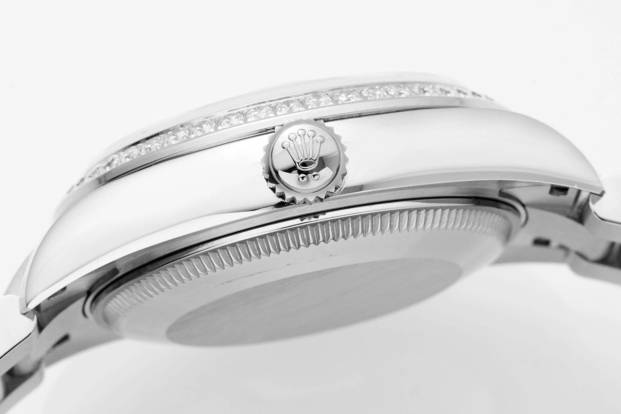 Rolex DateJust 31 278384 ARF 1:1 Best Edition 904L Steel Blue Diamond Dial Diamond bezel on SS Oyster Bracelet 24 38bd2022e79915c AMO Watch