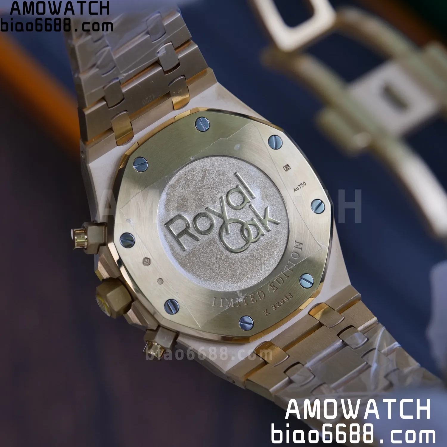 Custom Made AP Royal Oak Chrono 26331BA 18K rose gold cladding 70 3dc2e13117baf71 AMO Watch