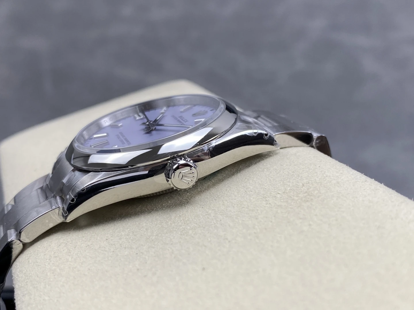 Rolex Oyster Perpetual 126000 36mm VSF 1:1 Best Edition 904L Steel Purple Dial on SS Bracelet 29 3e74c4d3d4bb731 AMO Watch