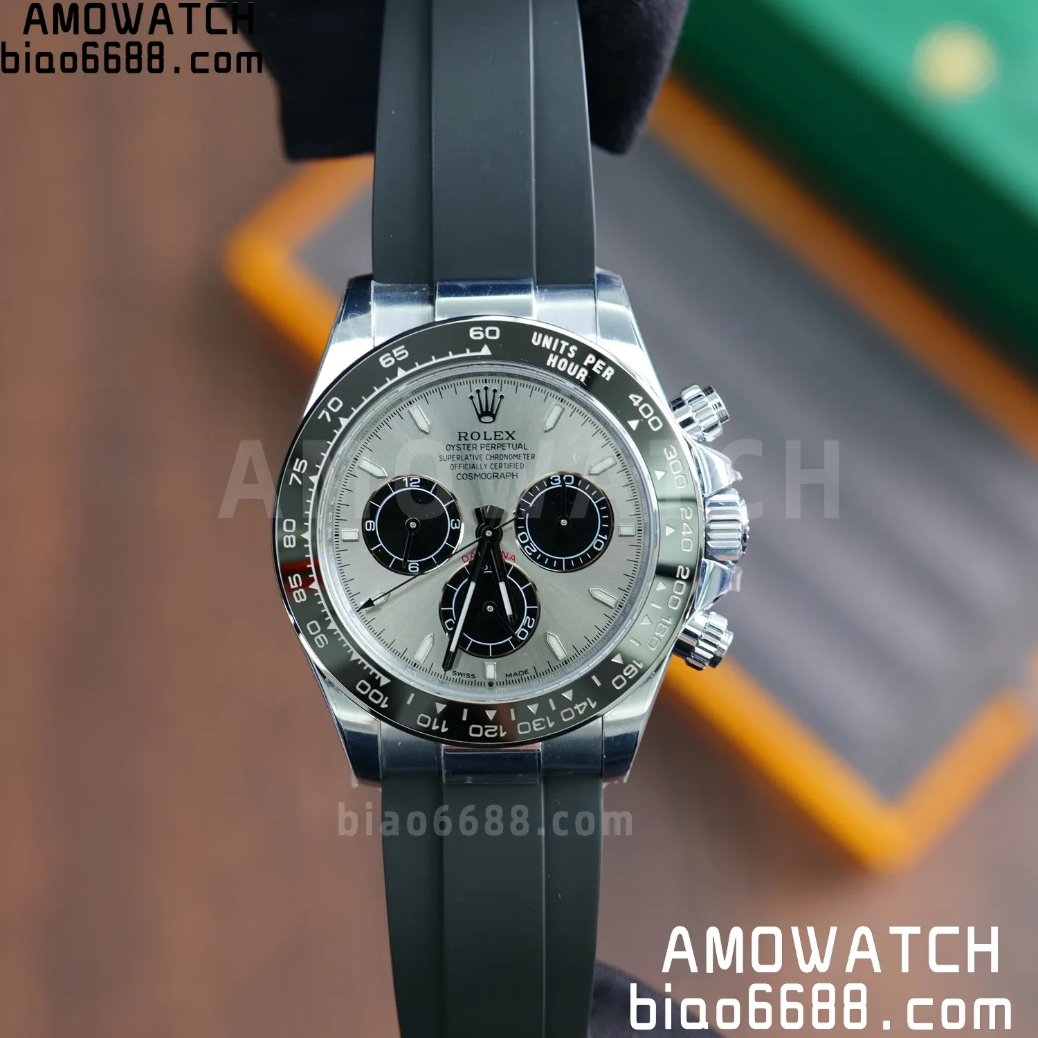 Rolex Daytona 126519 SS UFO 1:1 Best Edition RG Dial on Oysterflex Strap UF4131 (Free Sprung) 65 3f41d5901e8d604 阿默表行AmoWatch
