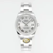 Rolex DateJust 31 278274 ARF 1:1 Best Edition 904L Steel Silver Roman Dial on SS Oyster Bracelet
