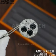 Custom Made ROLEX Daytona Silver Meteorite Dial  SW Factory