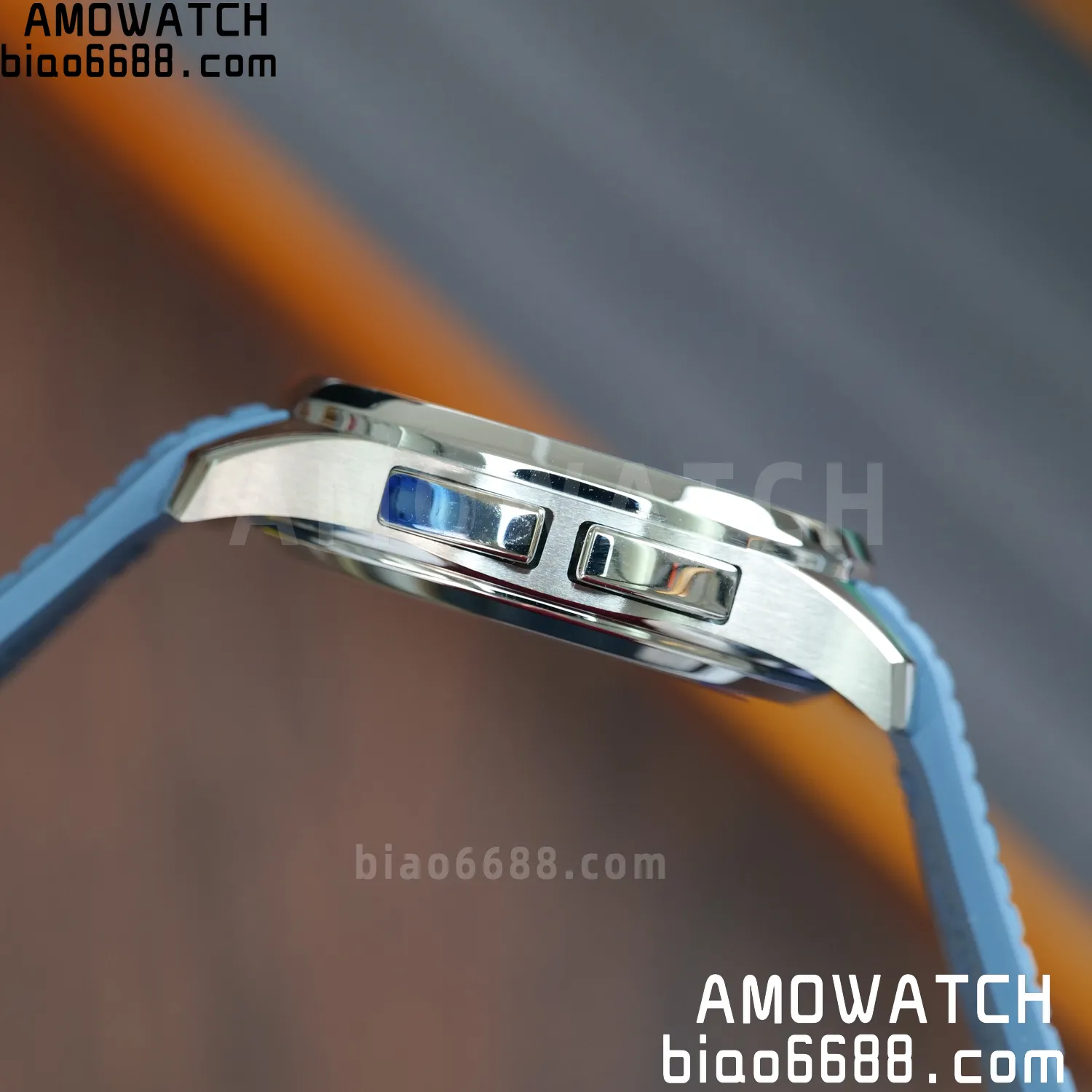 PP Aquanaut 5164G SS ZF 1:1 Best Edition Blue Dial on Blue Rubber Strap A324 69 485c78246403fbb AMO Watch