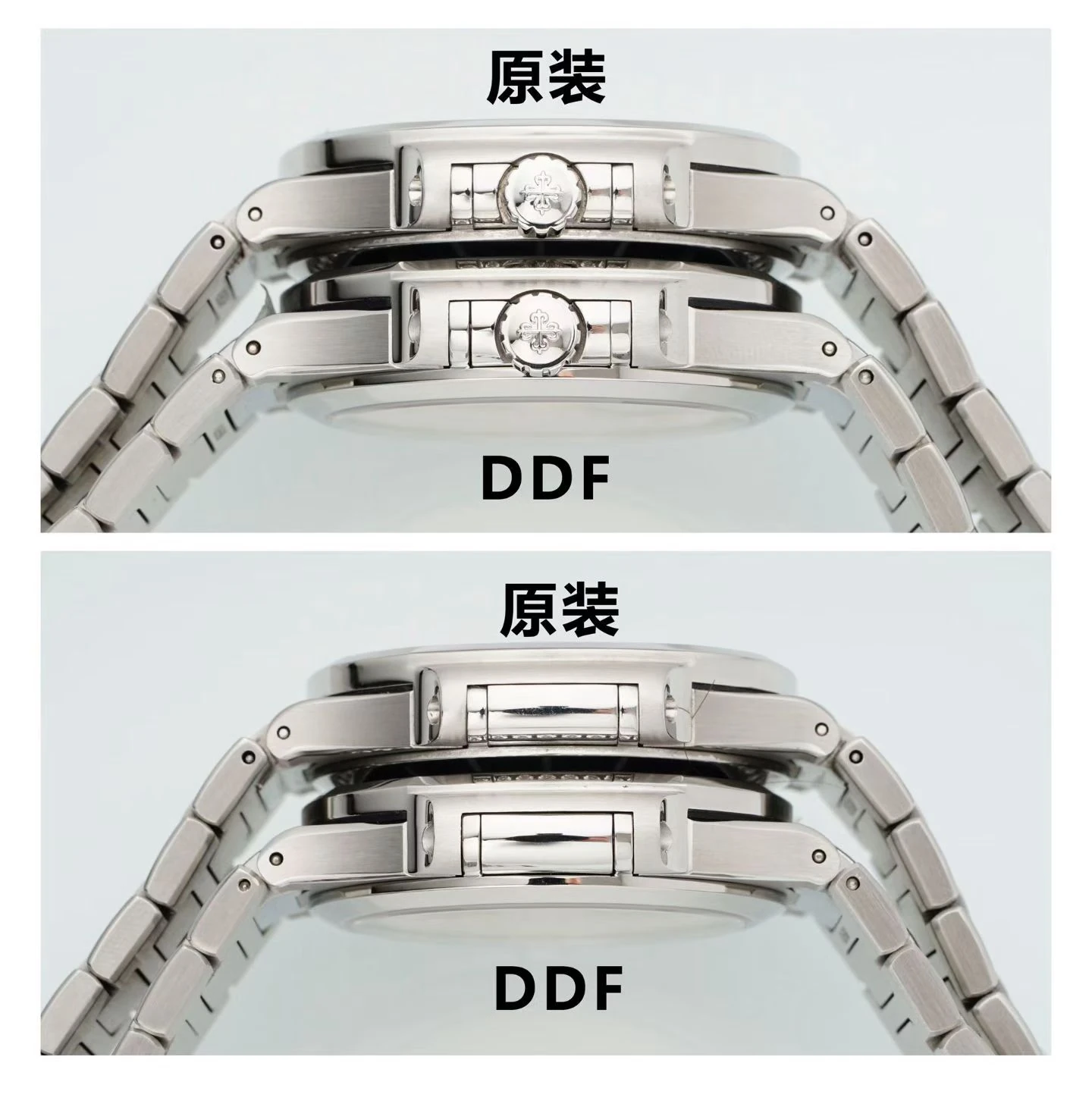 PP Nautilus 7118 Ladies DDF 1:1 Best Edition White Dial on SS Bracelet A324 Super Clone 73 4916d593d6d5870 AMO Watch