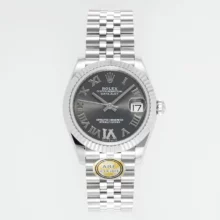 Rolex DateJust 31 278274 ARF 1:1 Best Edition 904L Steel Grey Roman Dial on SS Jubilee Bracelet