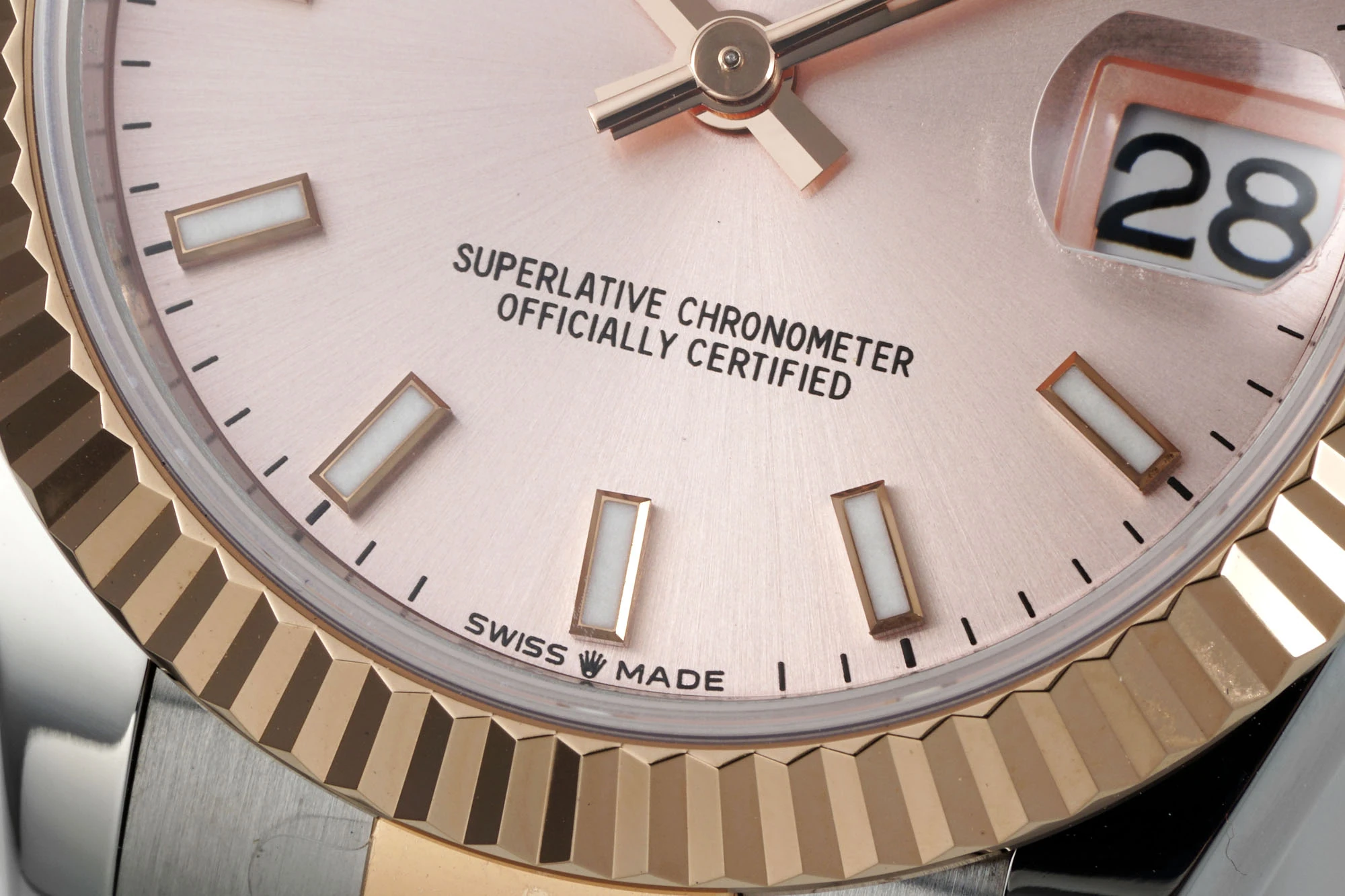 Rolex DateJust 31 278271 ARF 1:1 Best Edition 904L Steel Pink Dial on SS/RG Oyster Bracelet 20 4c2281cd5c12fcb AMO Watch