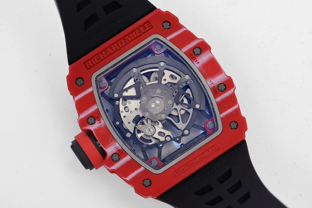 RICHARD MILLE RM035-02 Red NTPT ZF 1:1 Best Edition Skeleton Dial on Black Rubber Strap RMAL1 Super Clone V7 23 4ede18409fafb8e AMO Watch