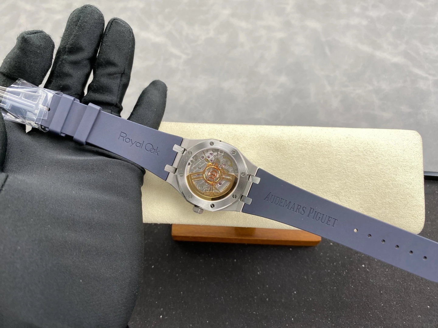 AP Royal Oak 41mm 15510ST SS DDF 1:1 Best Edition Blue Dial on Blue Rubber Strap SA4302 Super Clone 39 506ff006b3af334 AMO Watch