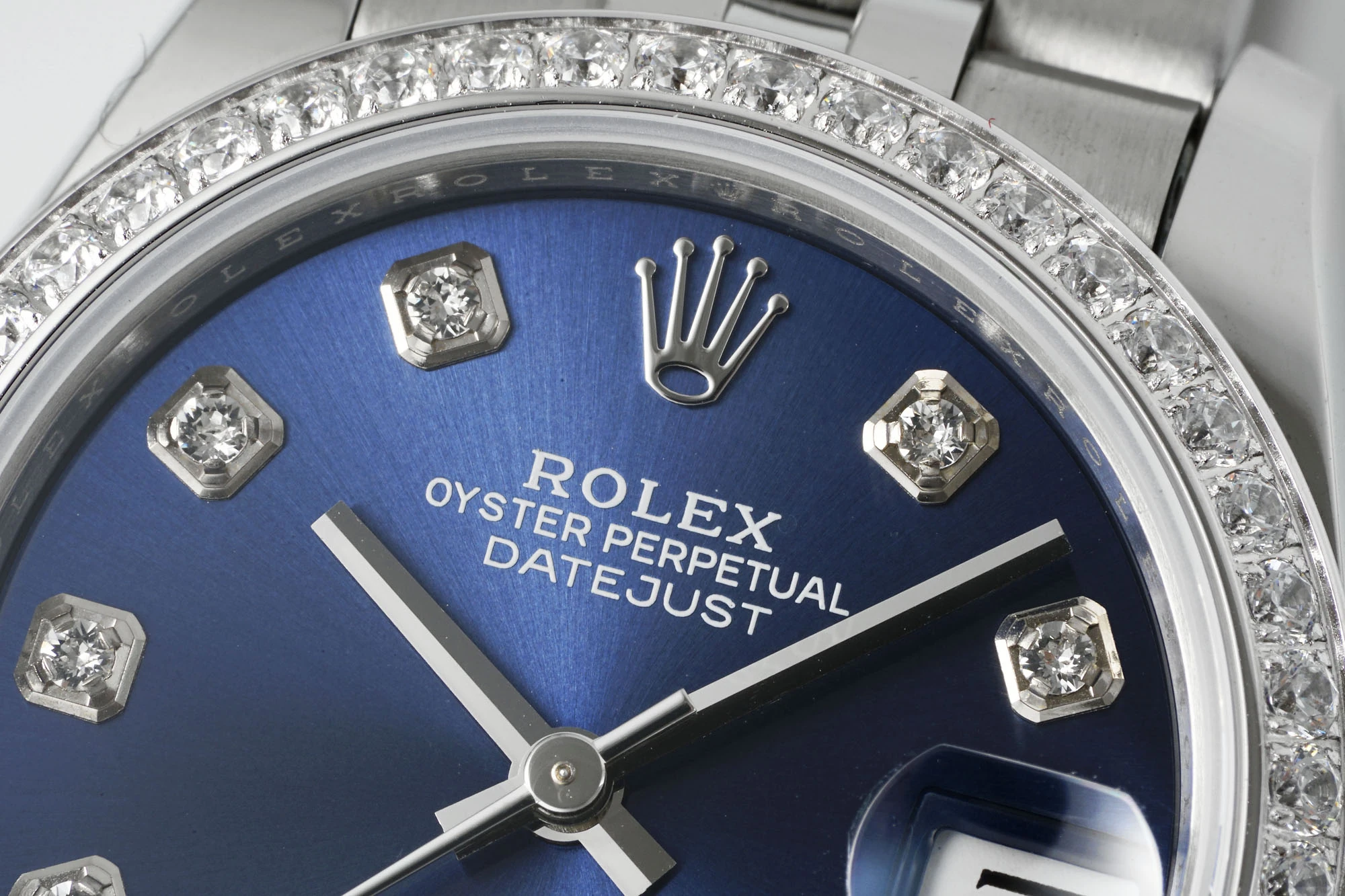 Rolex DateJust 31 278384 ARF 1:1 Best Edition 904L Steel Blue Diamond Dial Diamond bezel on SS Jubilee Bracelet 21 51c3a0ab8688175 AMO Watch