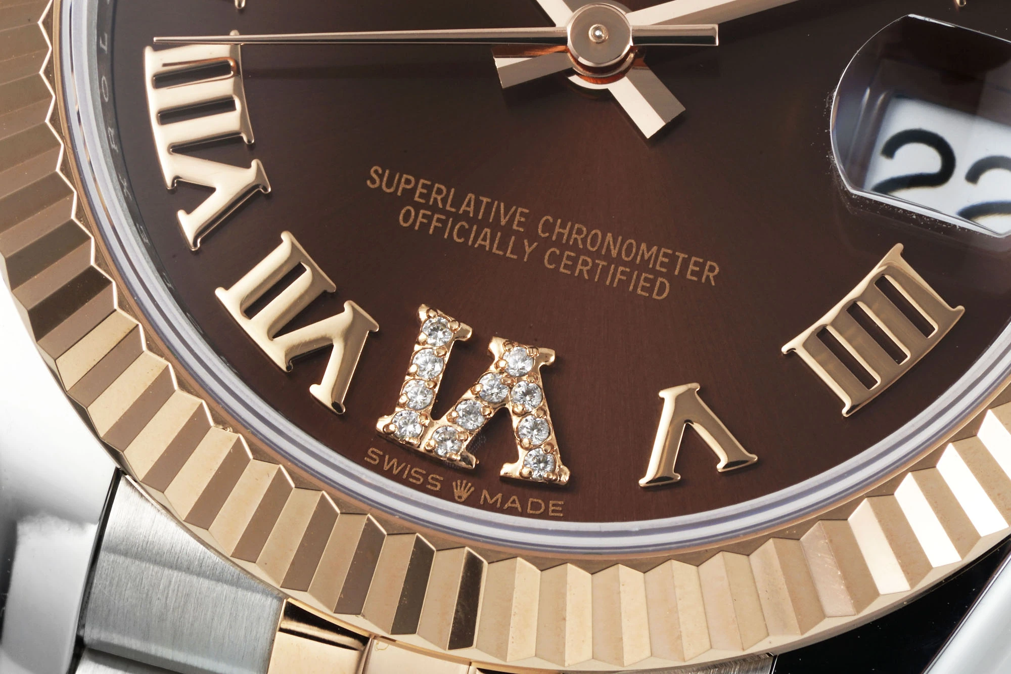 Rolex DateJust 31 278271 ARF 1:1 Best Edition 904L Steel Brown Roman Dial on SS/RG Jubilee Bracelet 20 54198400151c9dd AMO Watch