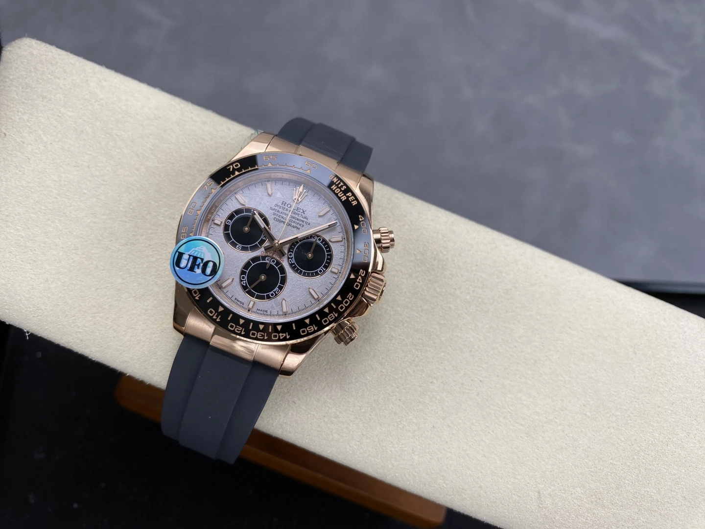 Rolex Daytona 126515 RG UFO 1:1 Best Edition RG Dial on Oysterflex Strap UF4131 (Free Sprung) 36 557635775b4d625 AMO Watch