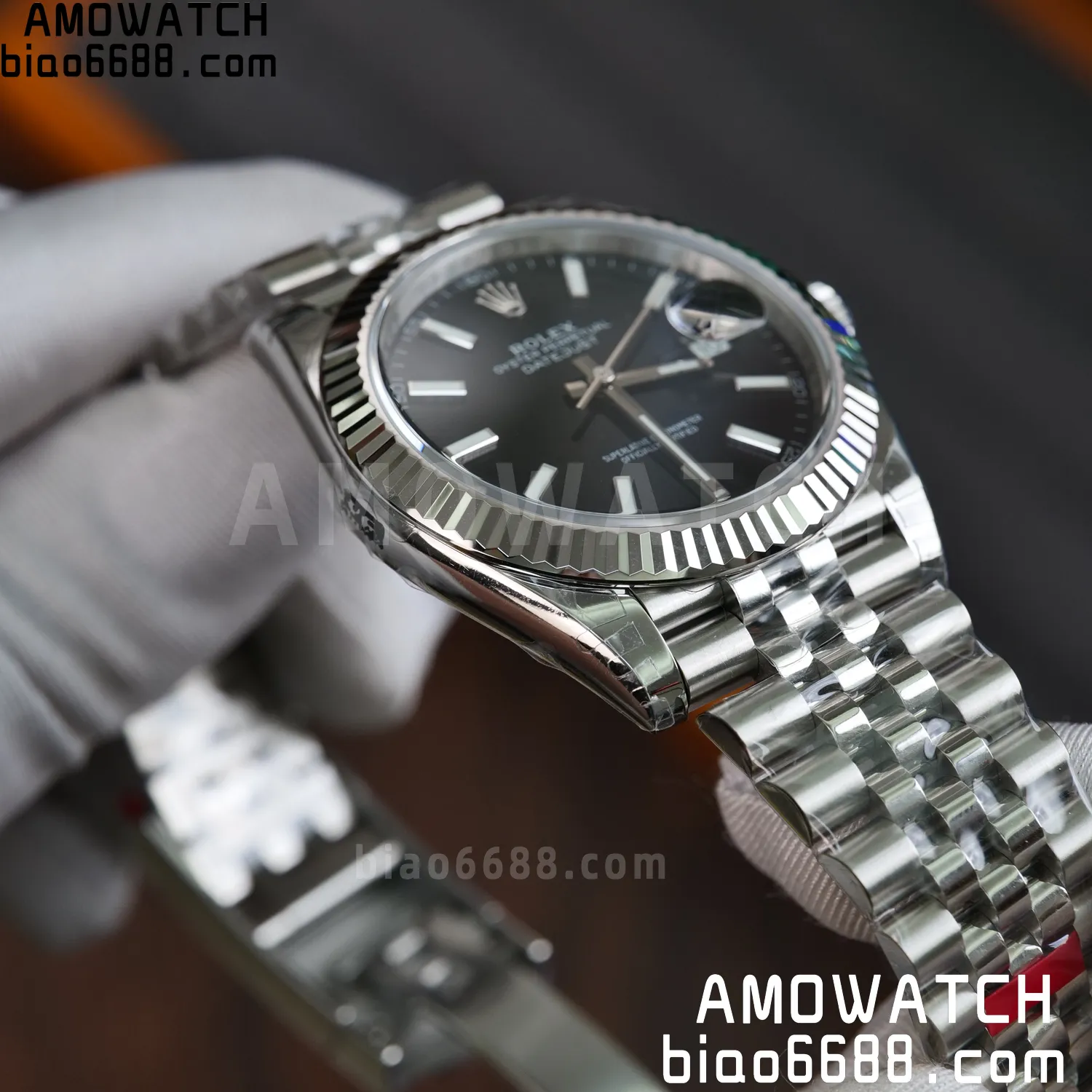 Rolex DateJust 41 126334 904L SS VSF 1:1 Best Edition Black Stick Dial on Jubilee Bracelet VS3235 V2 (133g) 70 573287ca83b6c69 AMO Watch