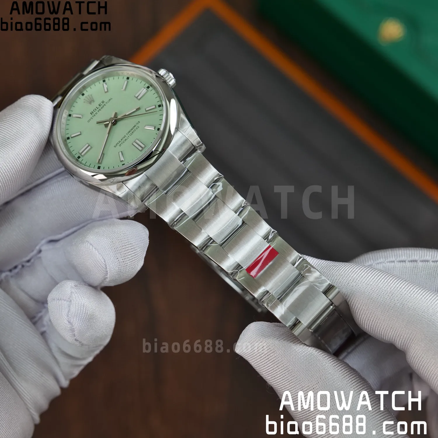 Rolex Oyster Perpetual 126000 36mm VSF 1:1 Best Edition 904L Steel Vanilla Green Dial on SS Bracelet 65 57e3428cff7b3cb AMO Watch