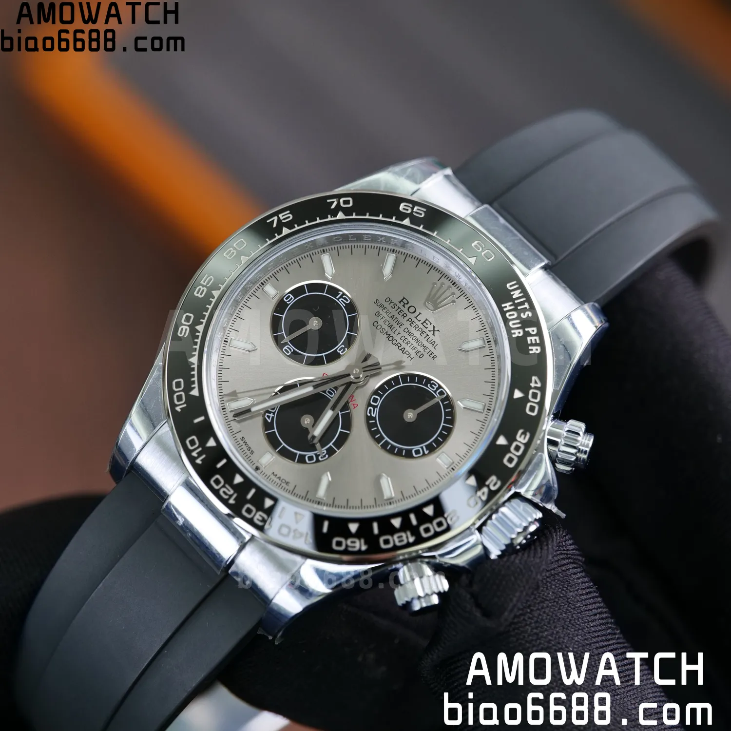Rolex Daytona 126519 SS UFO 1:1 Best Edition RG Dial on Oysterflex Strap UF4131 (Free Sprung) 72 59bc602e0b65875 阿默表行AmoWatch