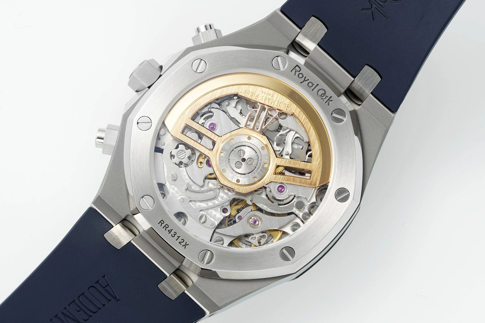 AP Royal Oak Chrono 26240 SS DDF 1:1 Best Edition Blue Dial on Blue Rubber Strap DD4401 Super Clone 26 5a87a1fad8e141a AMO Watch