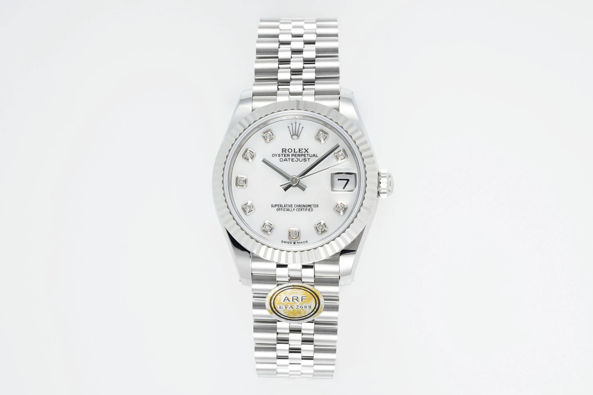 Rolex DateJust 31 278274 ARF 1:1 Best Edition 904L Steel MOP Diamonds Dial on SS Jubilee Bracelet 19 5bcbe5a051814ca AMO Watch
