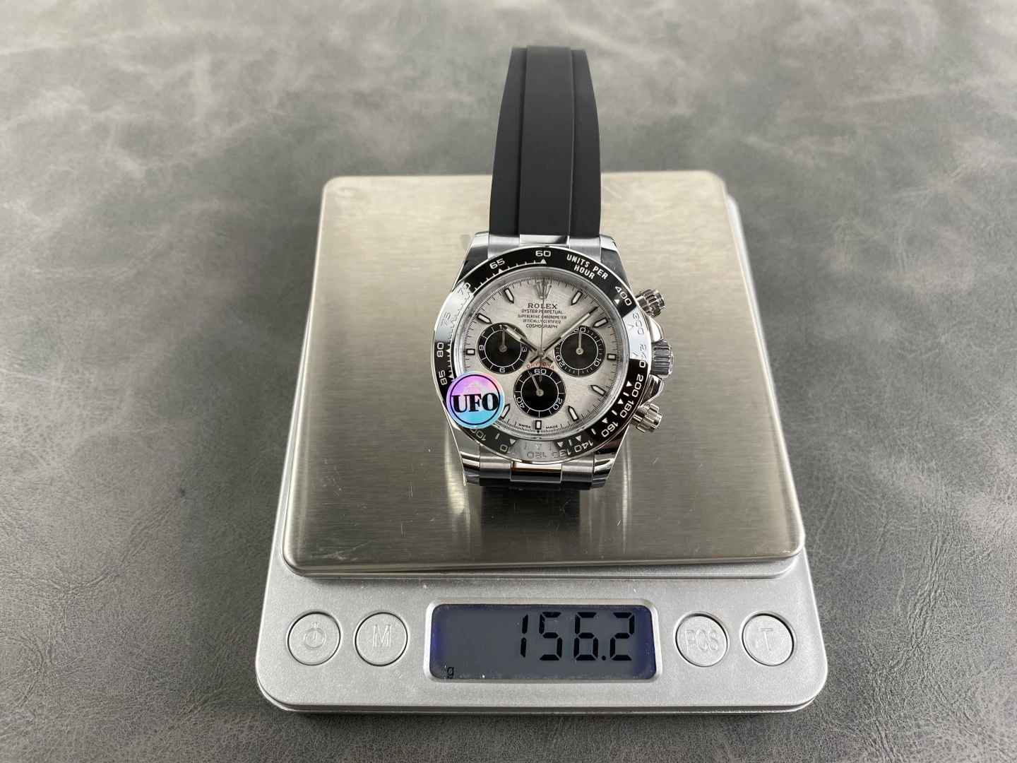 Rolex Daytona 126519 SS UFO 1:1 Best Edition Meteorite Dial on Oysterflex Strap UF4131 (Free Sprung) 29 5e20cb8f14fd1df AMO Watch