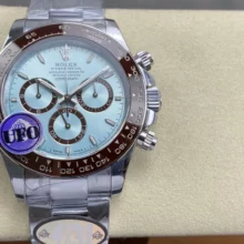 Rolex Daytona 126506  UFO 1:1 Best Edition Ice Blue Dial on SS Braclet UF4131 (Free Sprung)172g