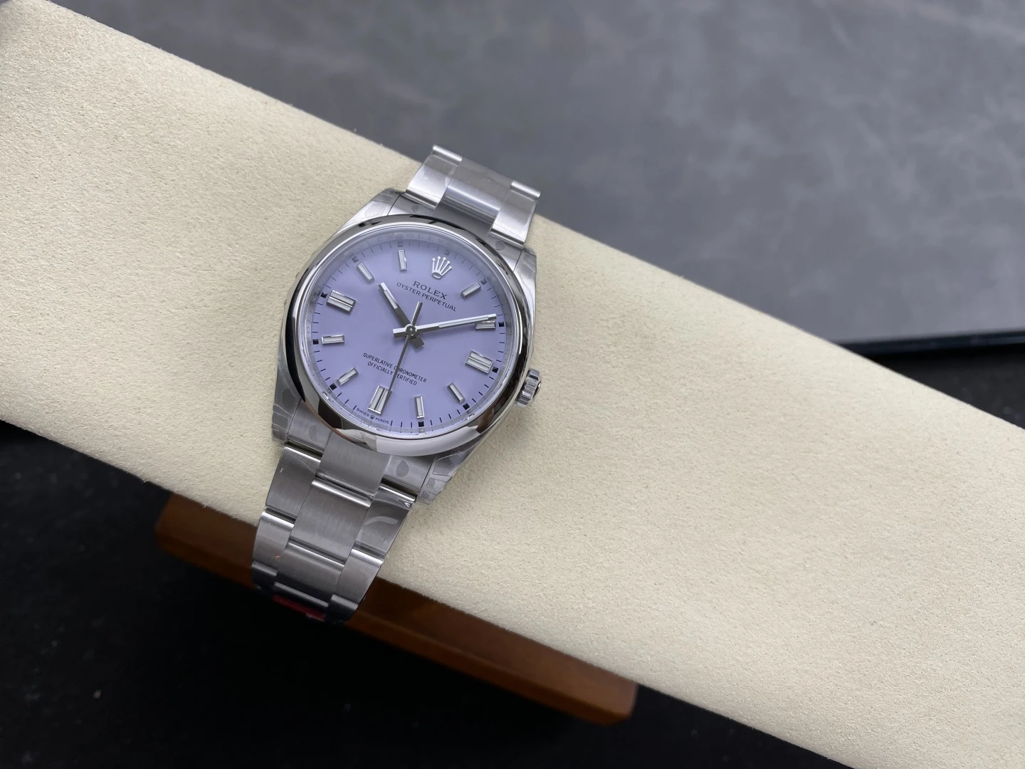 Rolex Oyster Perpetual 126000 36mm VSF 1:1 Best Edition 904L Steel Purple Dial on SS Bracelet 26 6503ed1ce8081c2 AMO Watch