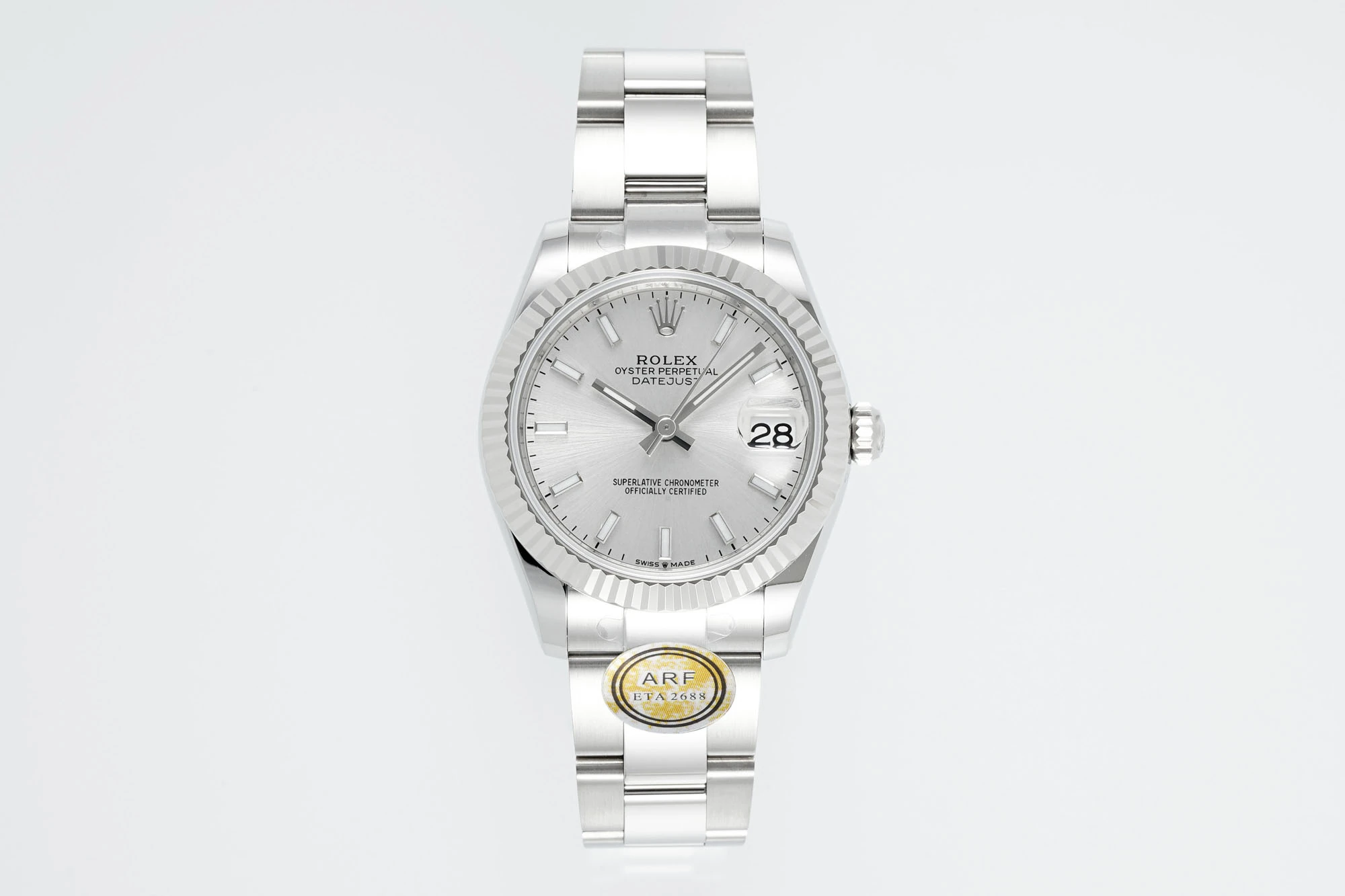 Rolex DateJust 31 278274 ARF 1:1 Best Edition 904L Steel Silver Dial on SS Oyster Bracelet ETA2688 19 6774973ff14408f AMO Watch