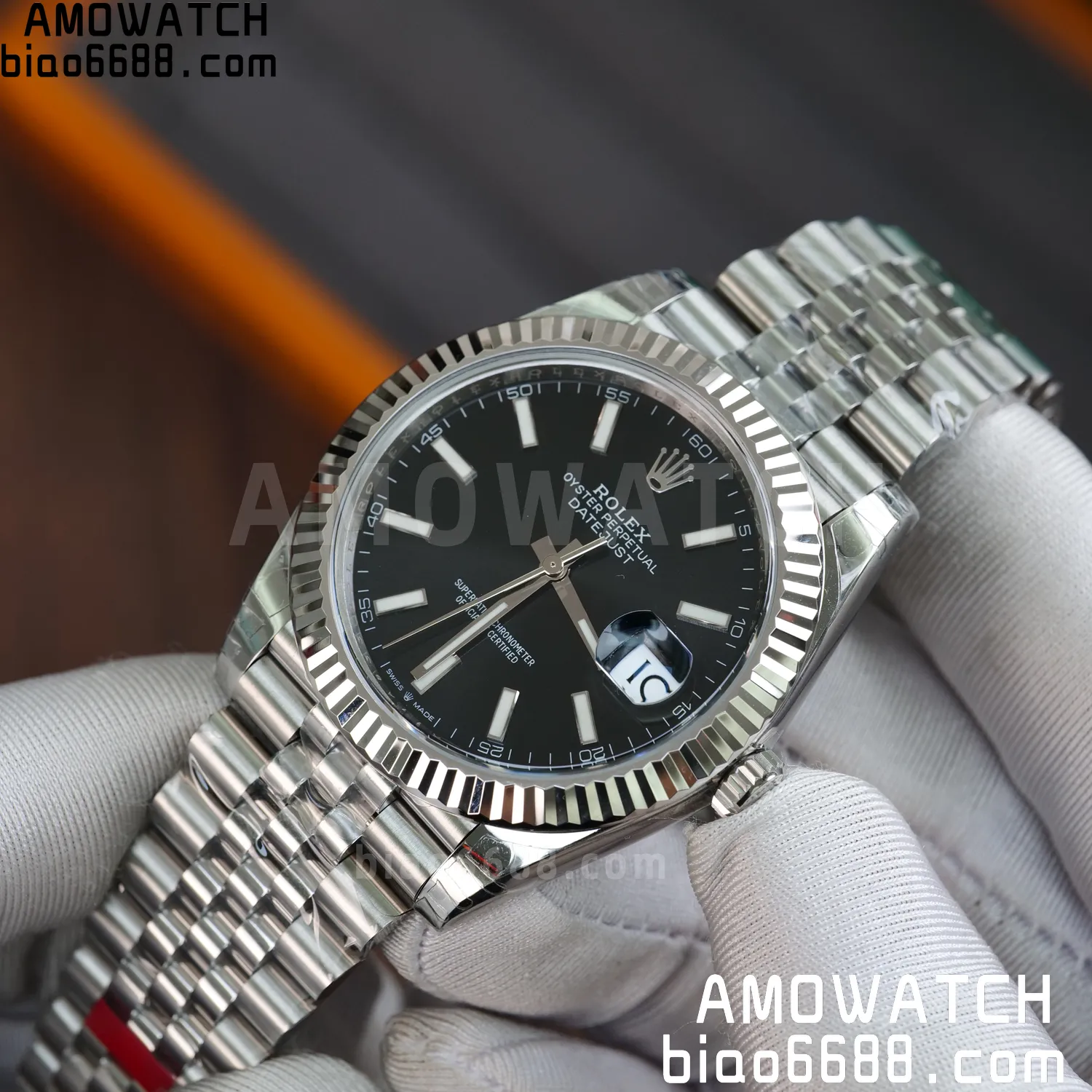 Rolex DateJust 41 126334 904L SS VSF 1:1 Best Edition Black Stick Dial on Jubilee Bracelet VS3235 V2 (133g) 74 688b05b969a93e1 AMO Watch