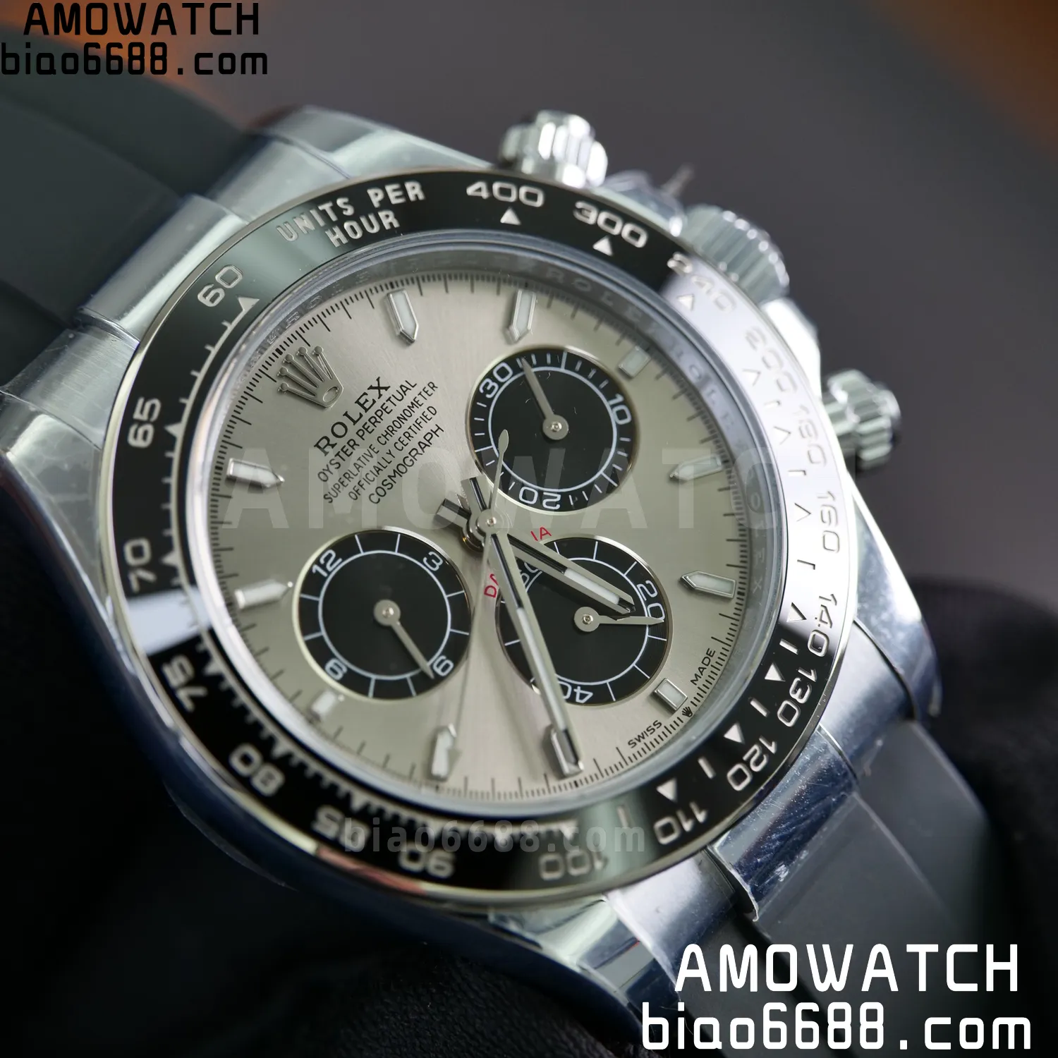 Rolex Daytona 126519 SS UFO 1:1 Best Edition RG Dial on Oysterflex Strap UF4131 (Free Sprung) 77 6fa3de0fea29a67 阿默表行AmoWatch