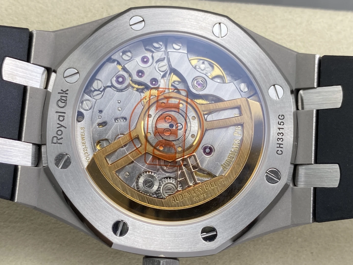 AP Royal Oak 41mm 15510ST SS DDF 1:1 Best Edition Silver Dial on Black Rubber Strap SA4302 Super Clone 36 75c7c827cd31b28 AMO Watch