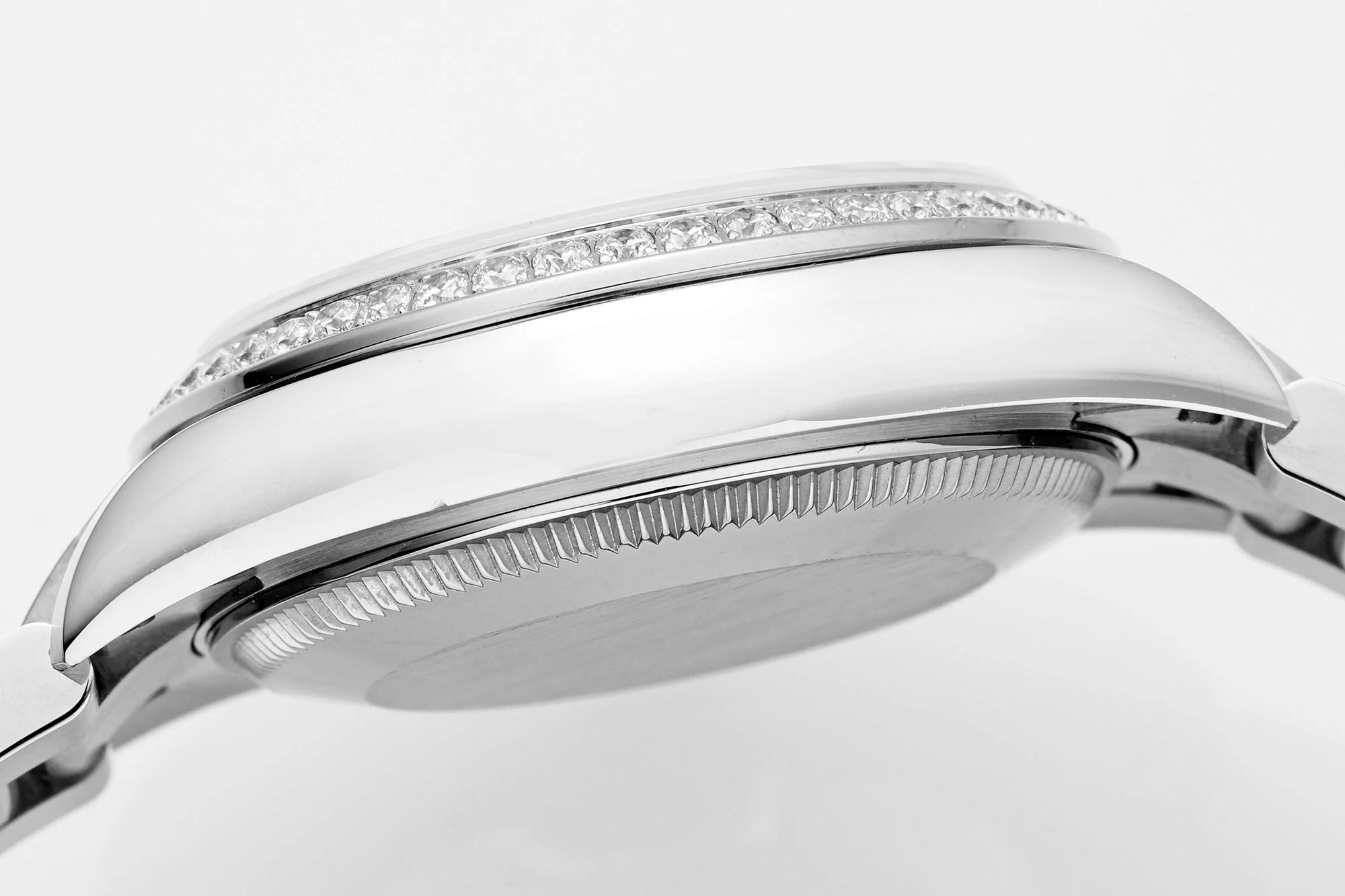 Rolex DateJust 31 278384 ARF 1:1 Best Edition 904L Steel Blue Diamond Dial Diamond bezel on SS Oyster Bracelet 25 767618fa63c5ccb AMO Watch