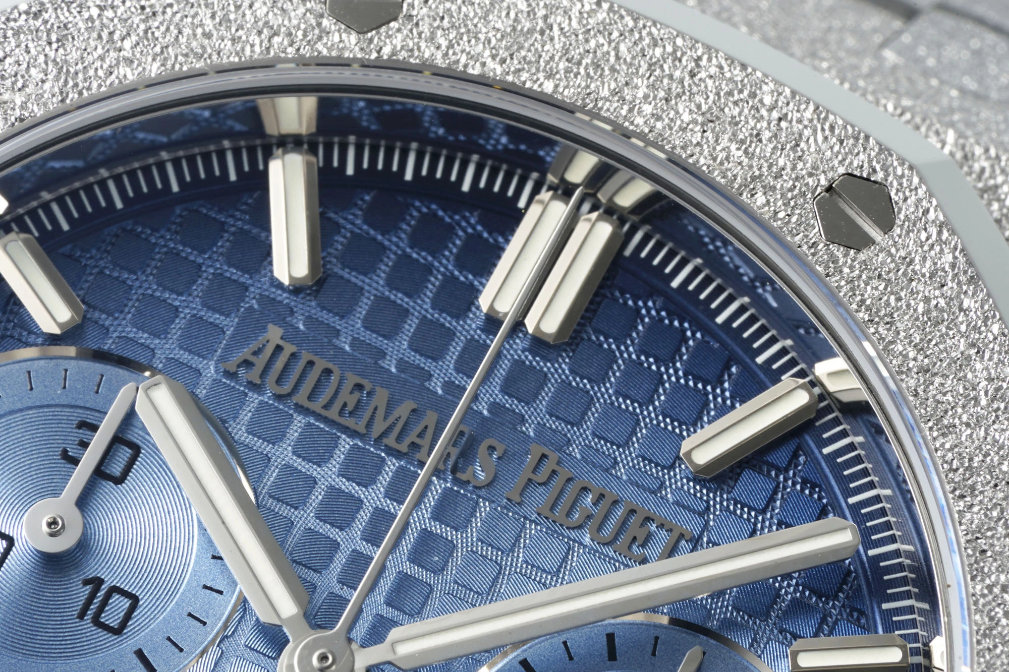 Royal Oak Chrono 26240 Frosted SS DDF 1:1 Best Edition Ice Blue Dial on SS Bracelet DD4401 Super Clone 23 7862fdd654e3fea AMO Watch