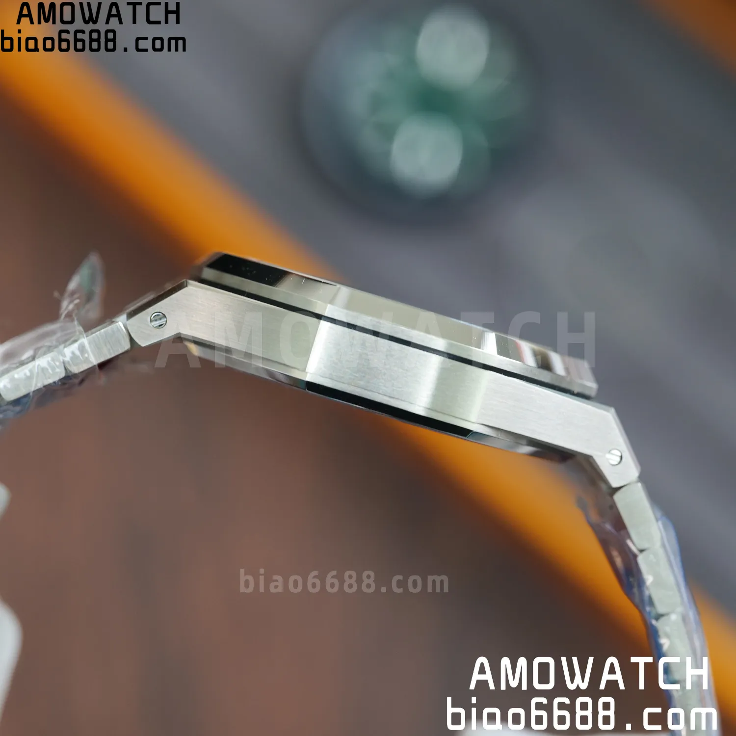 Custom Made AP AP Royal Oak 15510 SS TOP Factory (SW Factory Green Dial、 DEEP Crystal) 69 7a8837c488cb544 AMO Watch